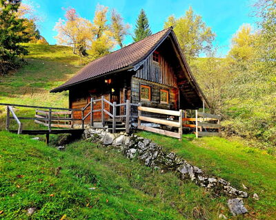 Mühlenhütte am Privatteich im Mostviertel