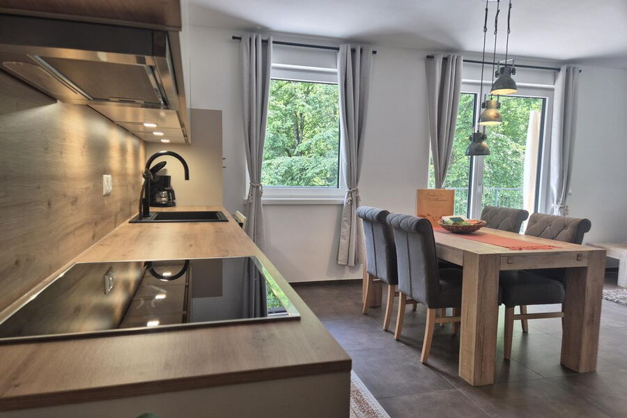 Waldsicht am Karwendelgebirge