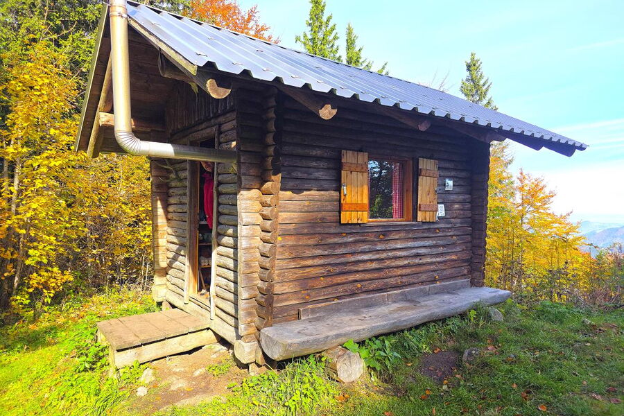 Abenteurer-Hütte am Geißenberg im Mostviertel